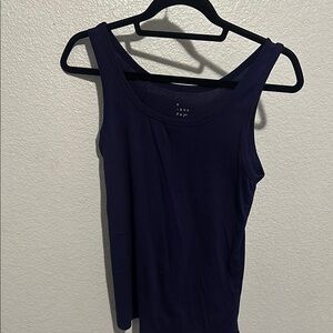 A New Day Navy Blue Tank Top